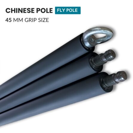 Aerial RUBBER Pole – сhinese flying pole 3 m / 45 mm grip