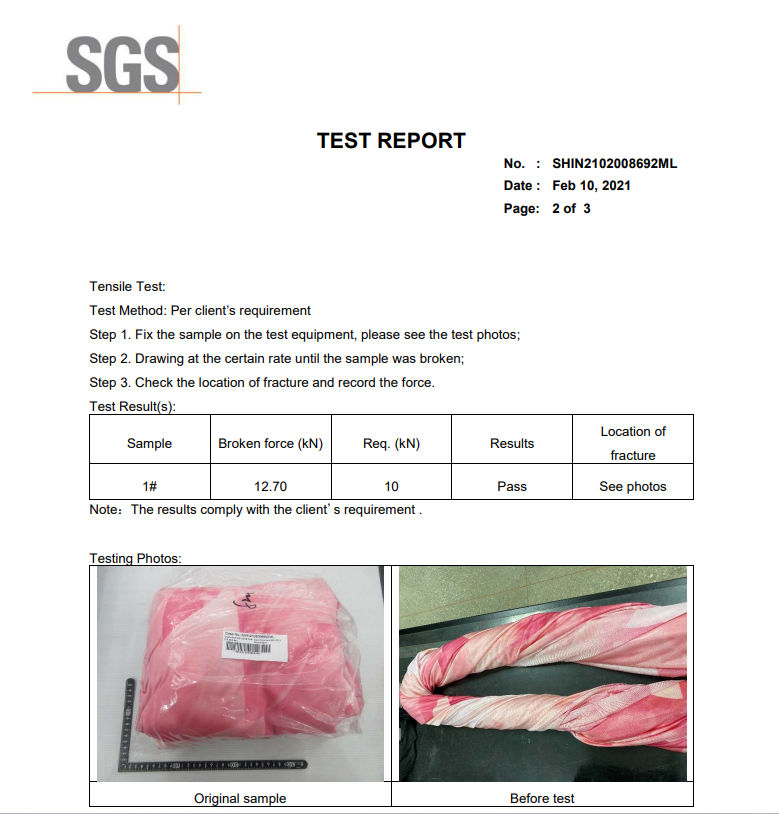 Load Capacity: Up to 900 kg — passed CE certification for aerial use