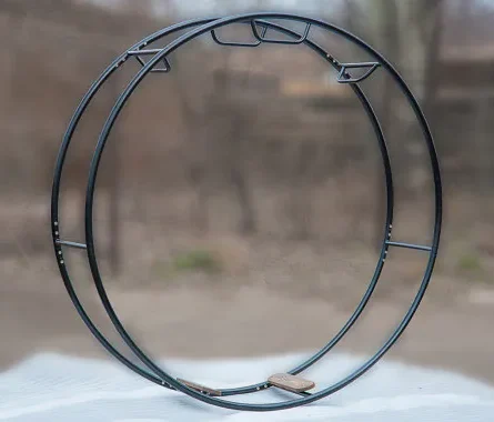 German Wheel Rhönrad (Collapsible) | Professional Stainless Steel Circus Wheel