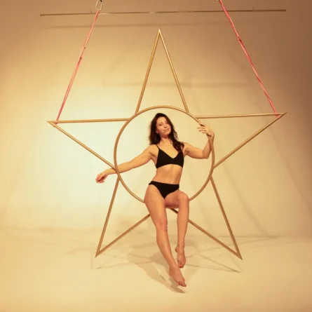 Aerial Star – Collapsible Steel Hoop for Aerial Dance & Circus Performance